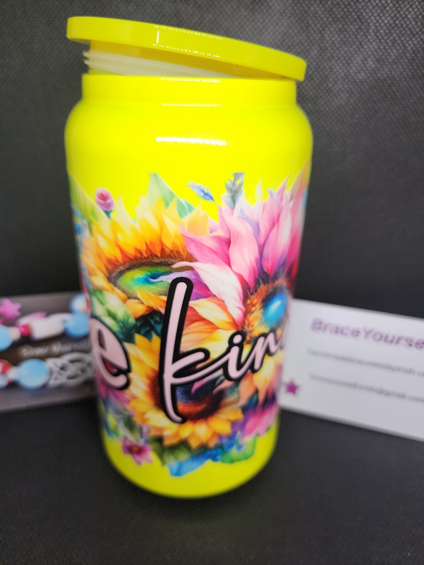 TUMBLER - BE KIND (stainless steel)