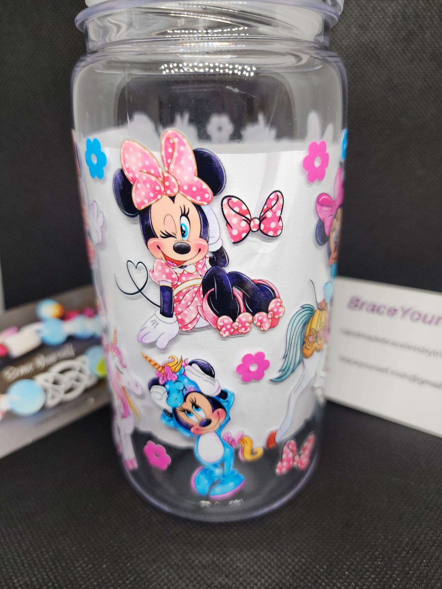 TUMBLER - MINNIE MOUSE (acrylic)