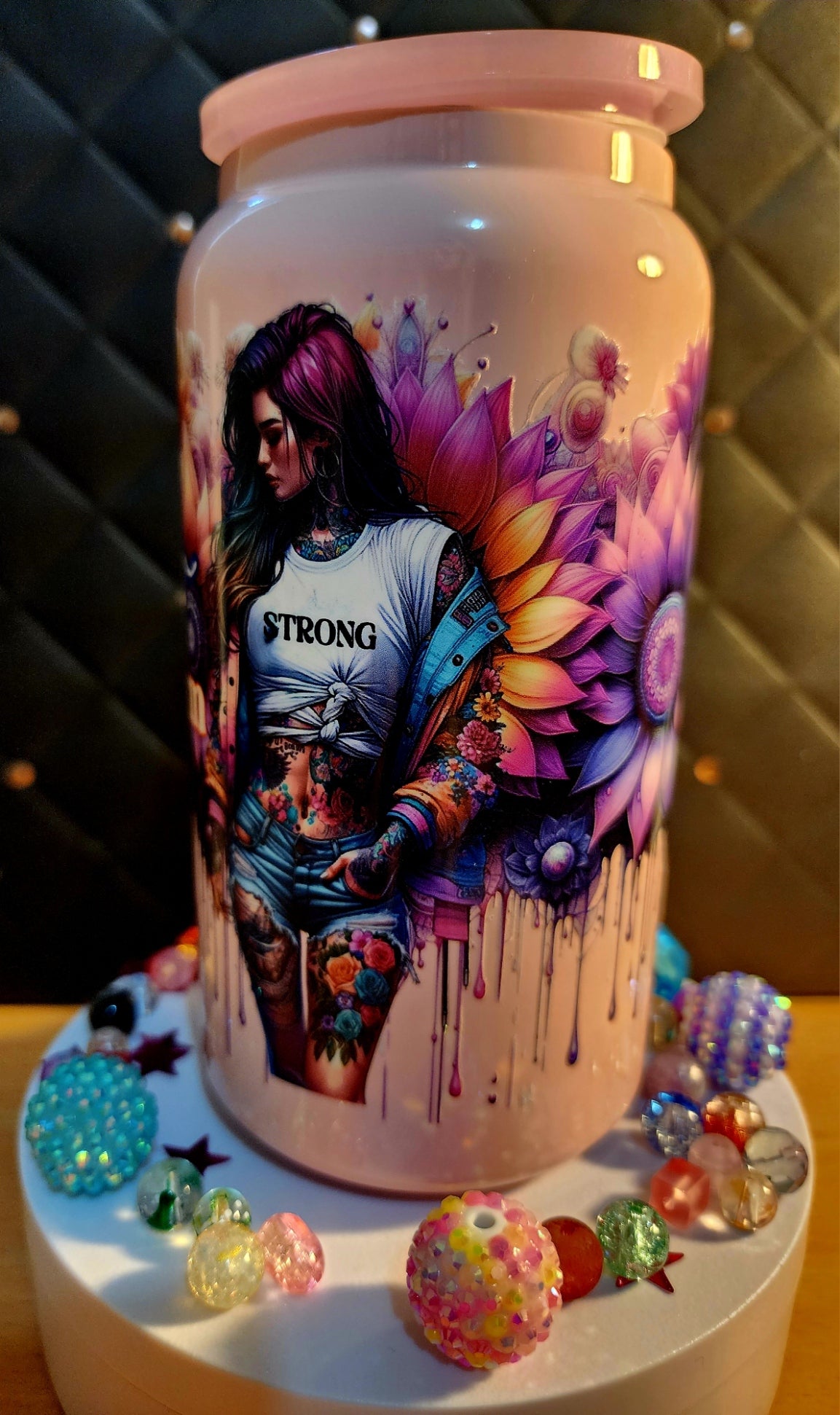 TUMBLER - STRONGER THAN THE STORM (stainless steel)