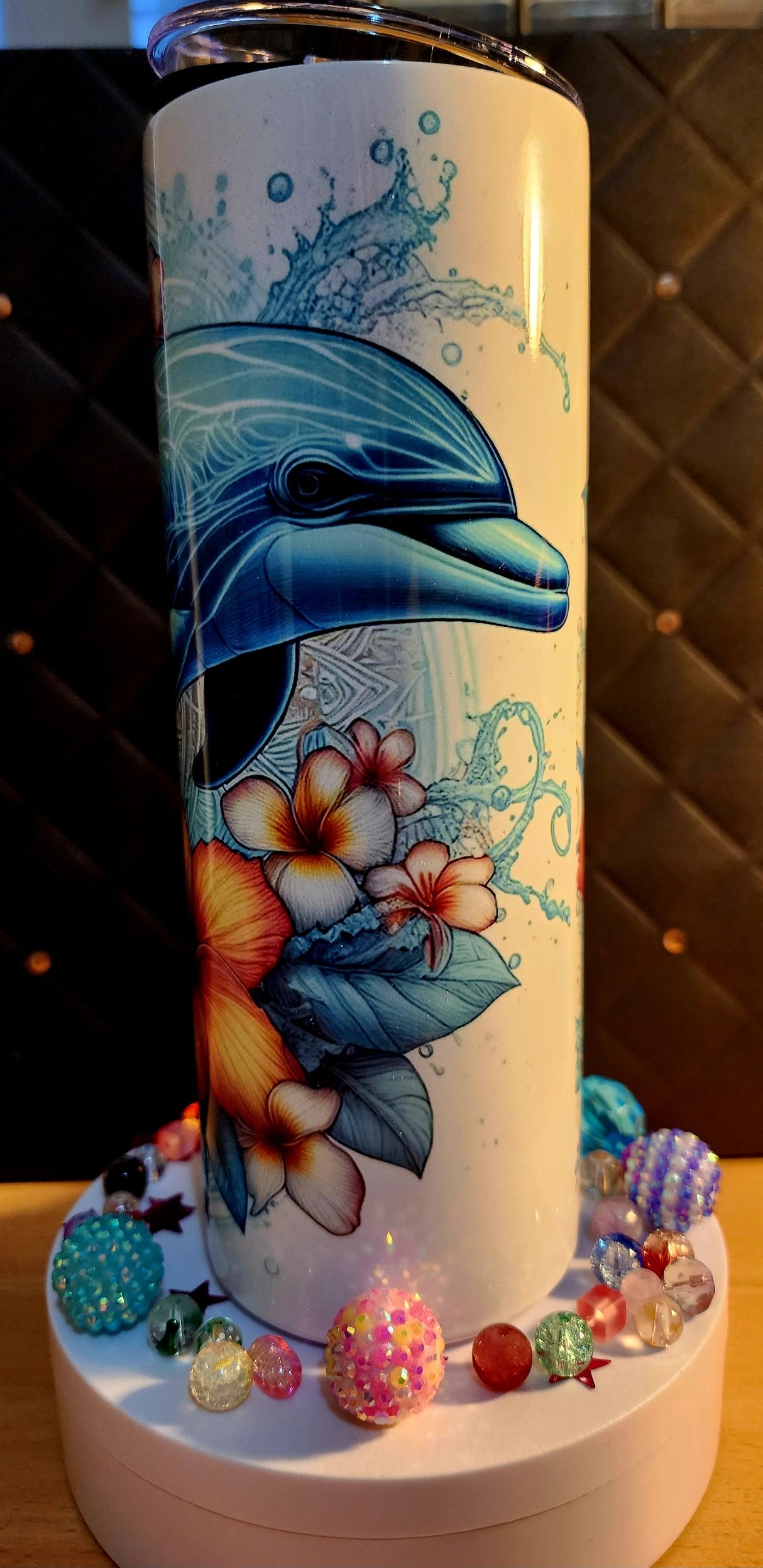 20oz TUMBLER - Dolphin (stainless steel)