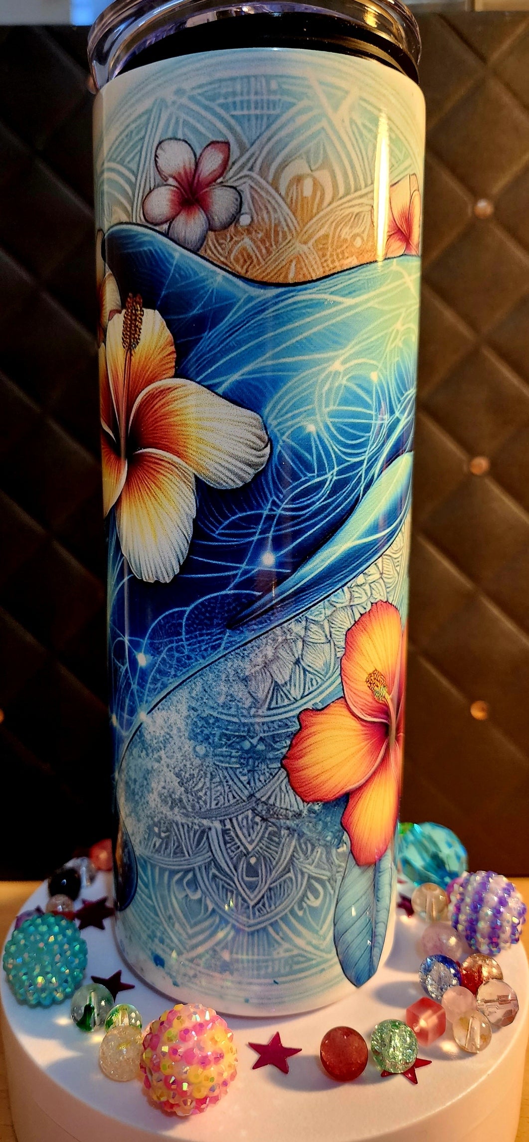 20oz TUMBLER - Dolphin (stainless steel)