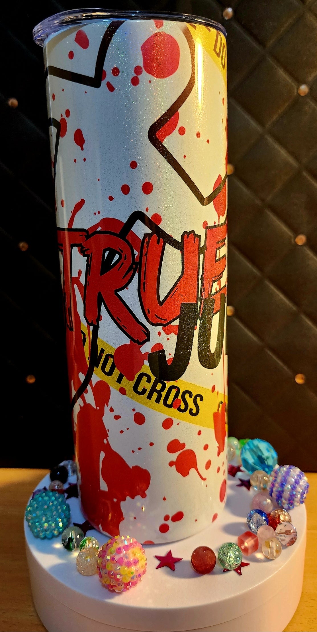 200z TUMBLER - true crime junkie (stainless steel)