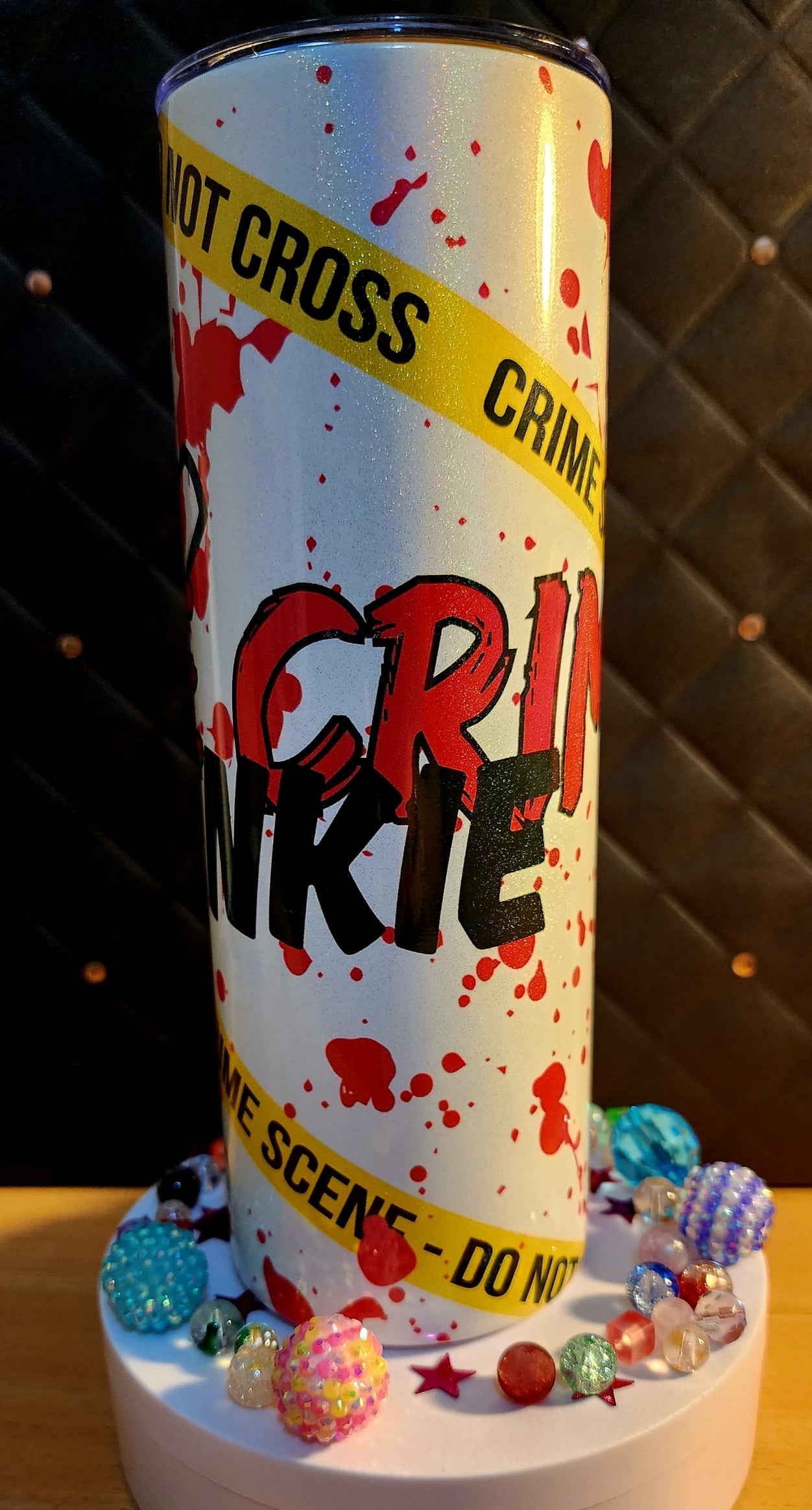 200z TUMBLER - true crime junkie (stainless steel)