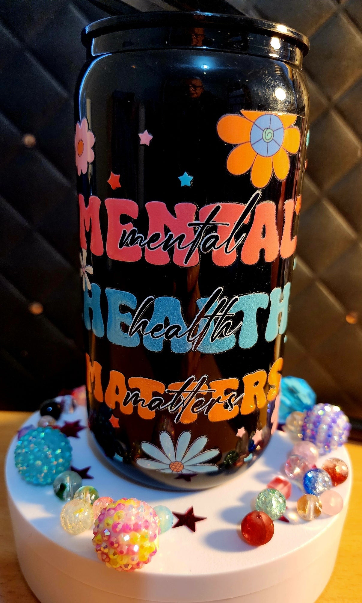 TUMBLER - Mental Health Matters (acrylic)