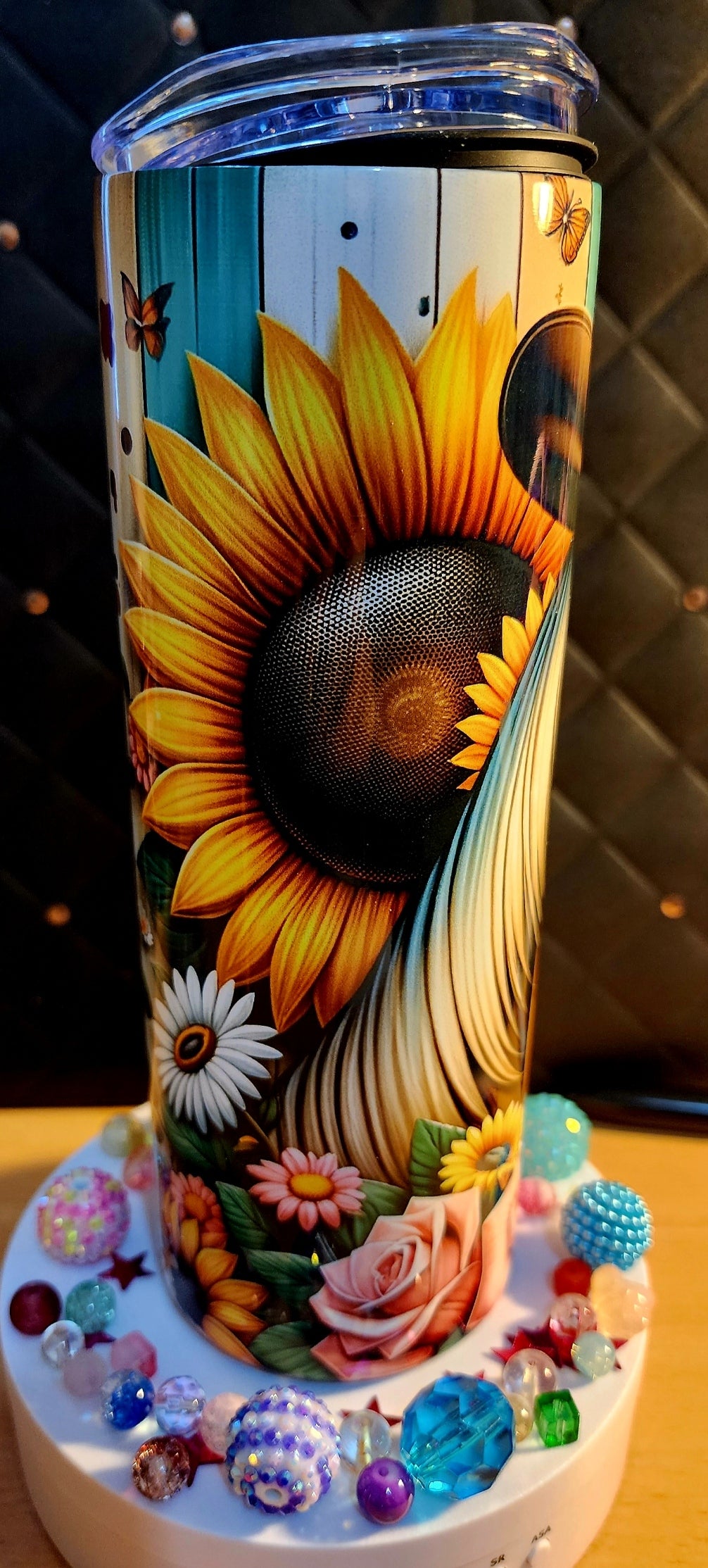 200z TUMBLER - Horse wearing cowboy hat (stainless steel)