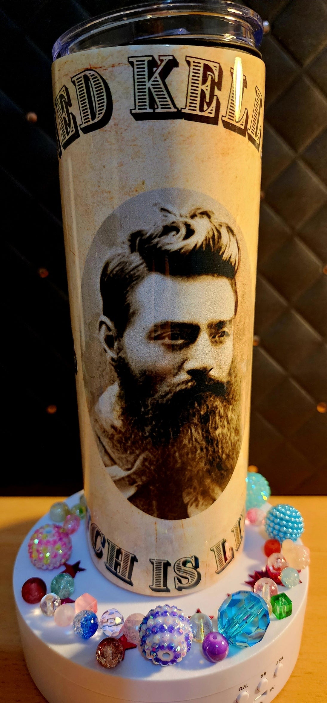 200z TUMBLER - Ned Kelly - such is life - (stainless steel)