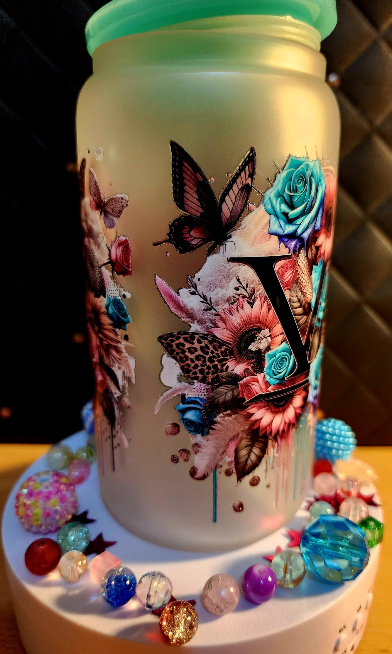 TUMBLER - Tattoo Girl LV (acrylic)