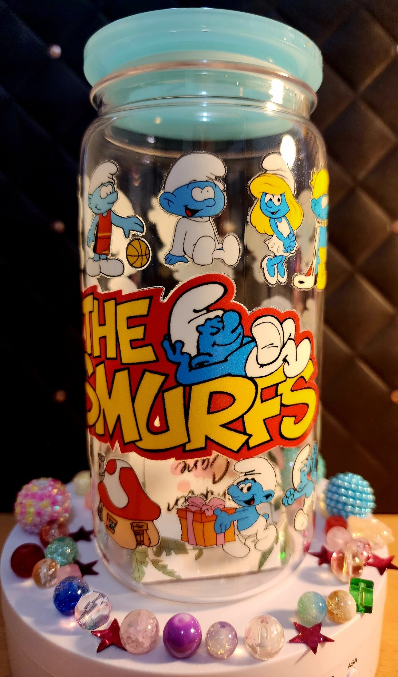 TUMBLER - The smurfs (acrylic)