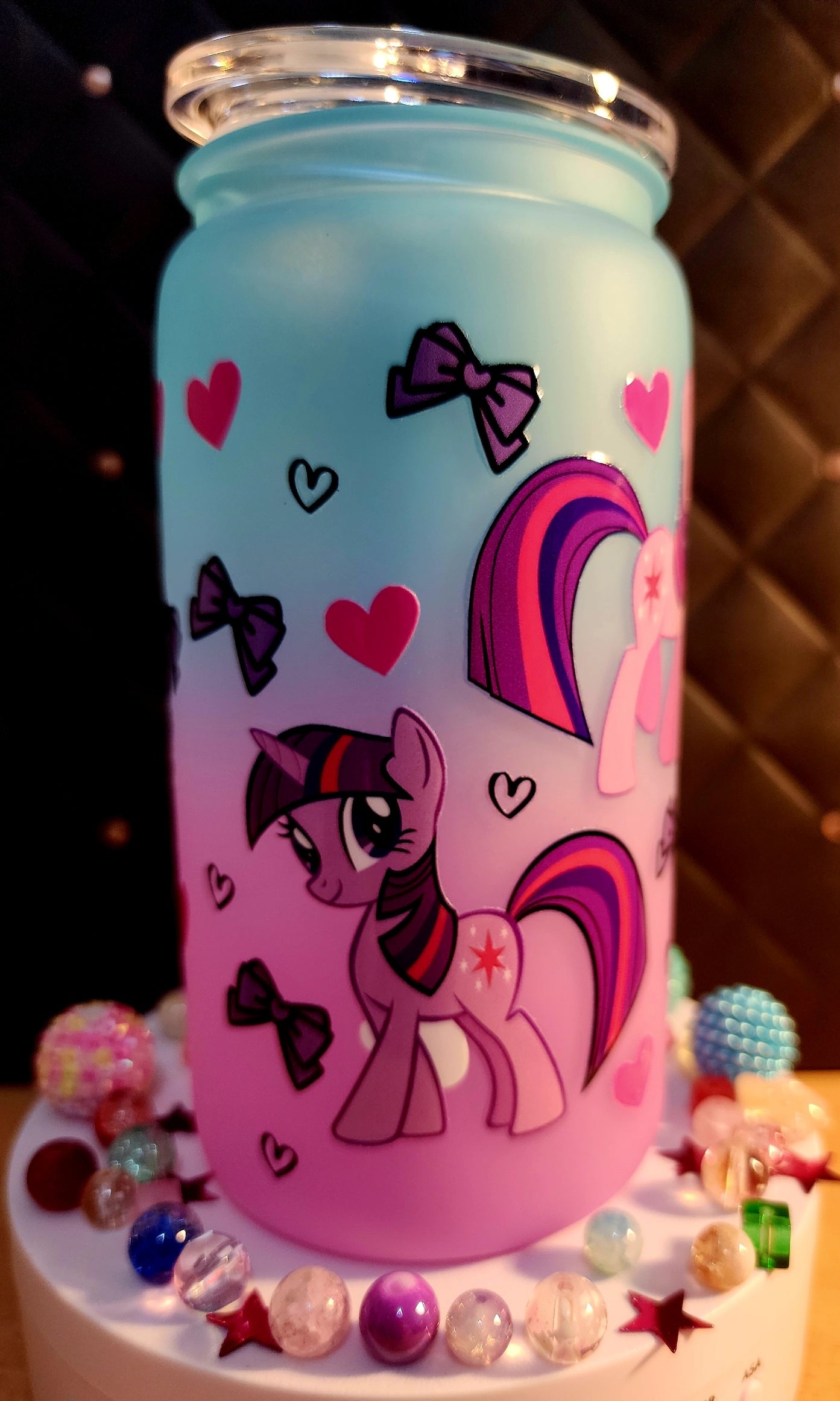 TUMBLER - My little pony (ombre acrylic)