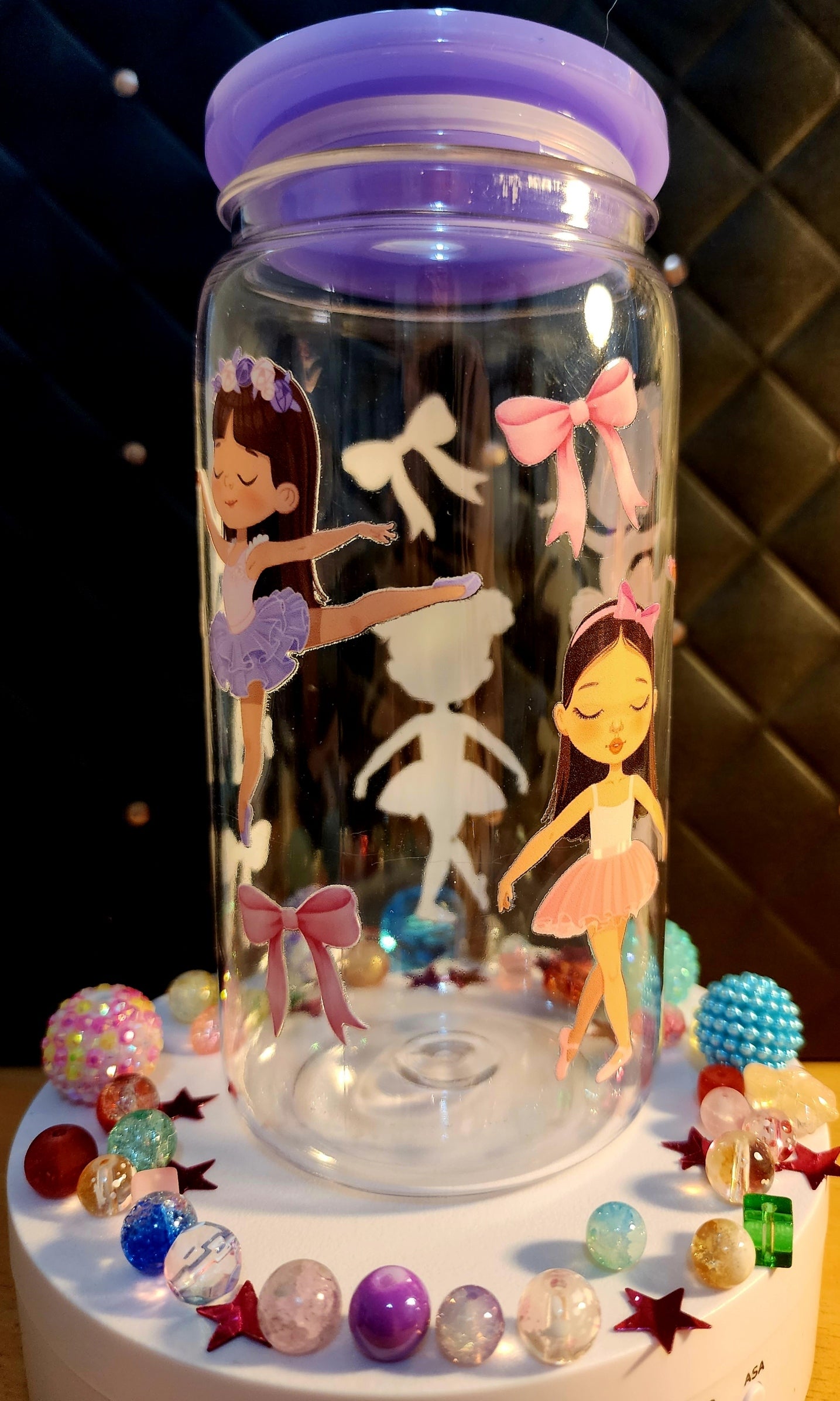 TUMBLER - Little ballerinas (acrylic)