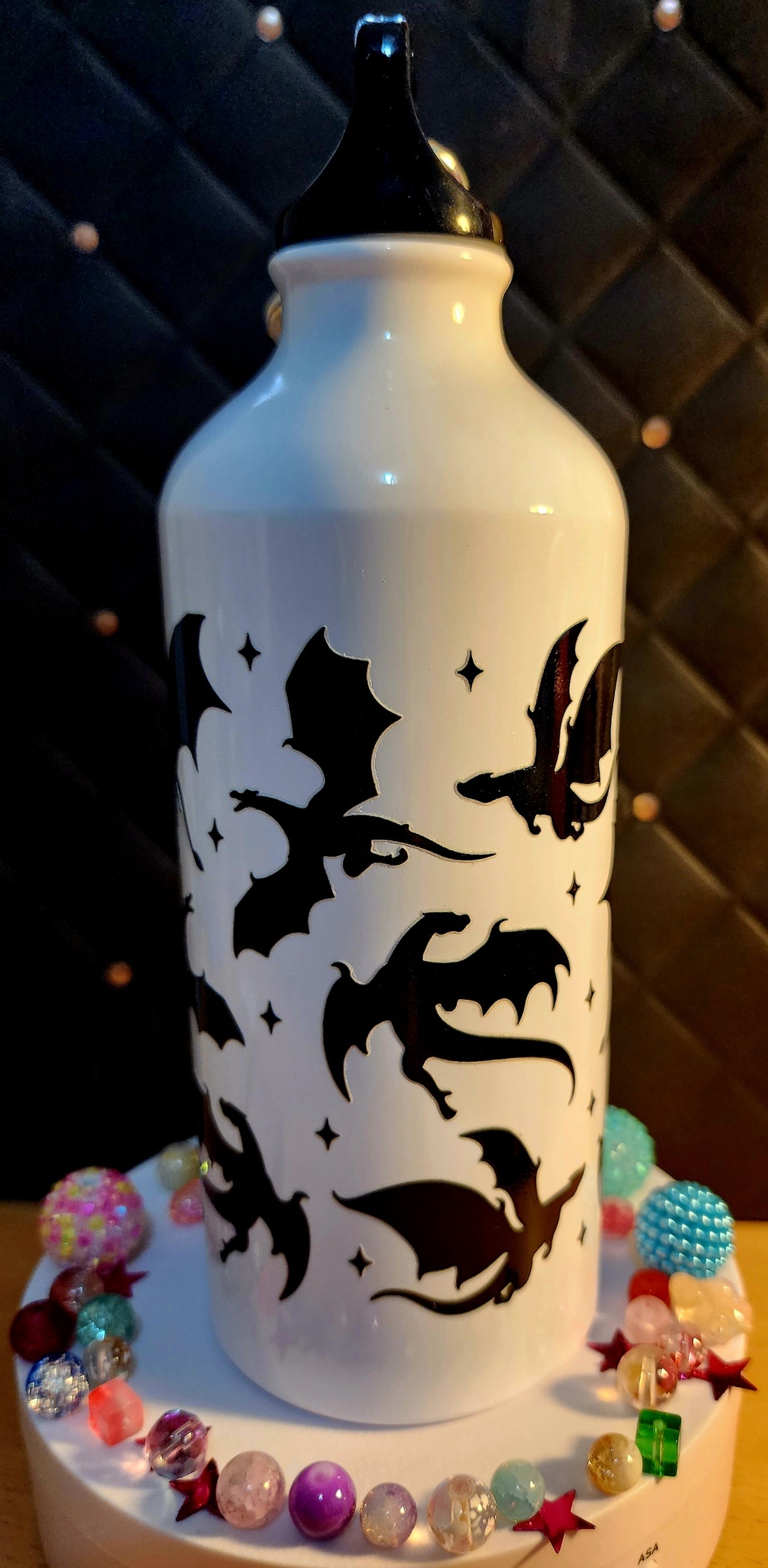 Water bottle - flying dinosaurs (stainless steel)