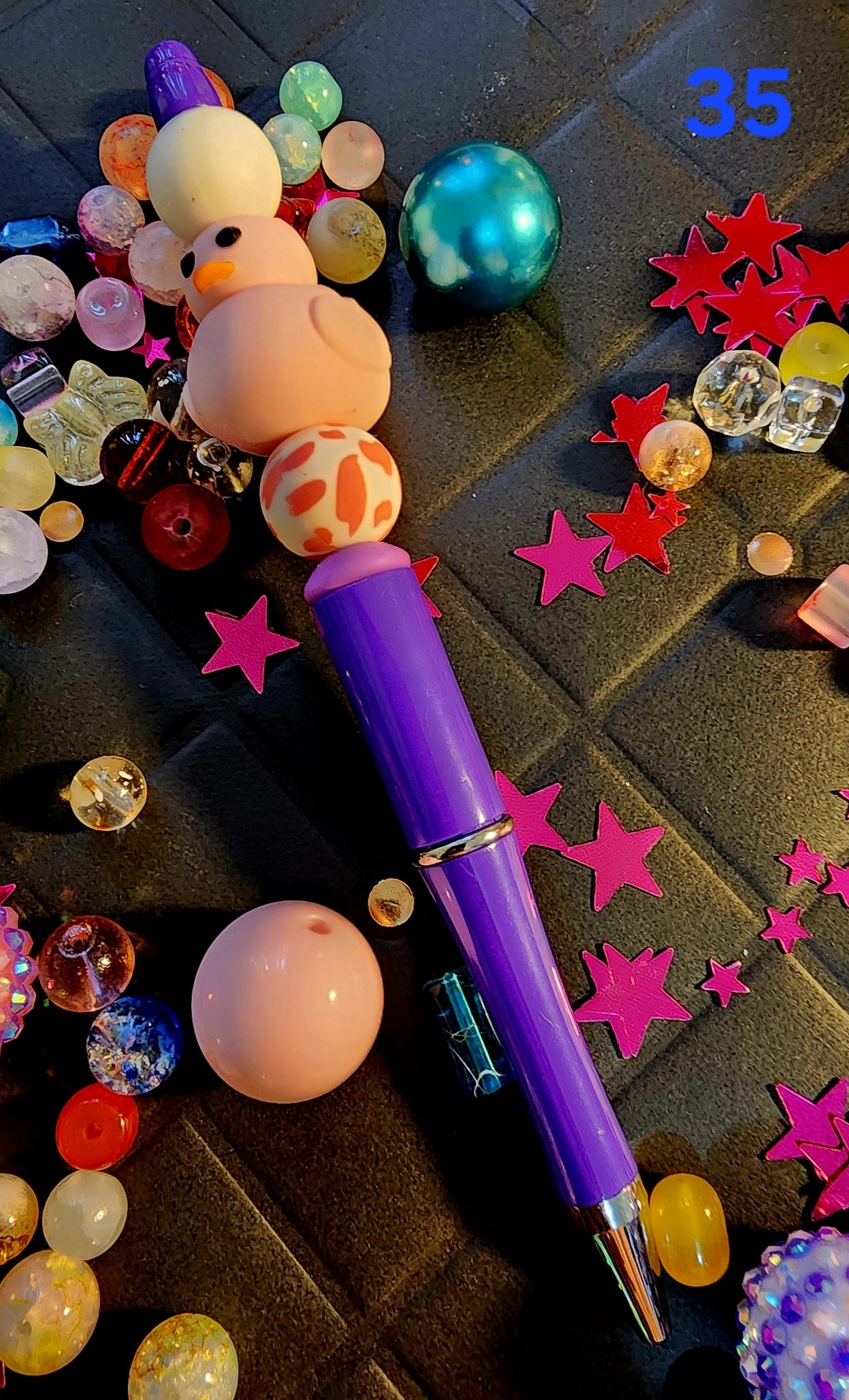 Beaded Pen #35