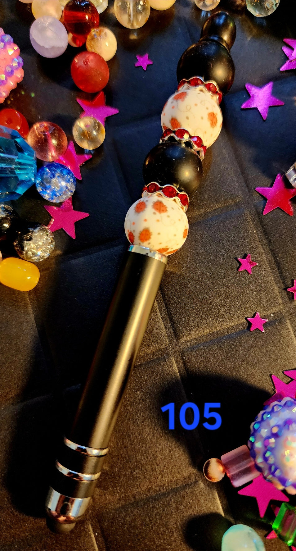 Beaded Pen/Stylus #105