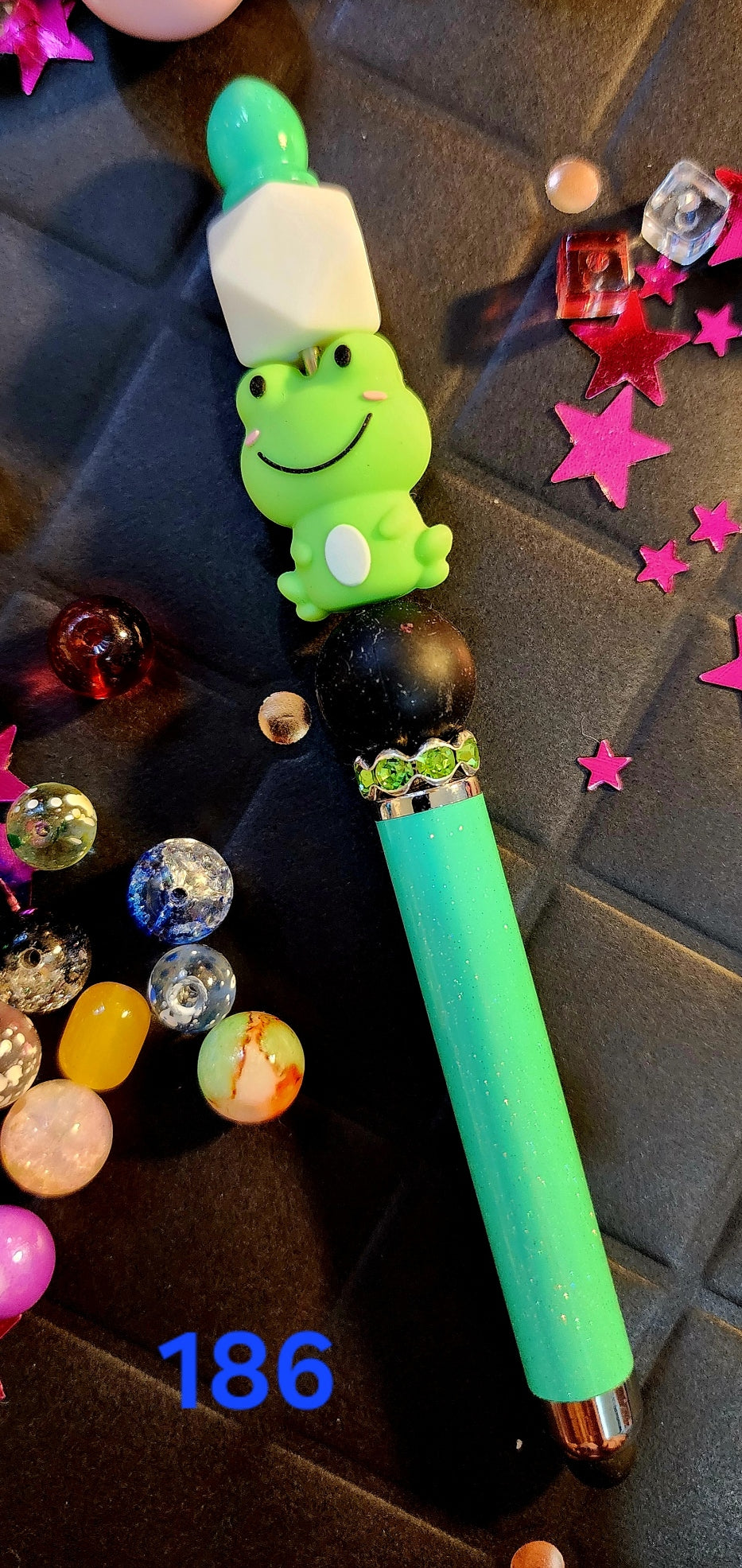 Beaded Pen/Stylus #186