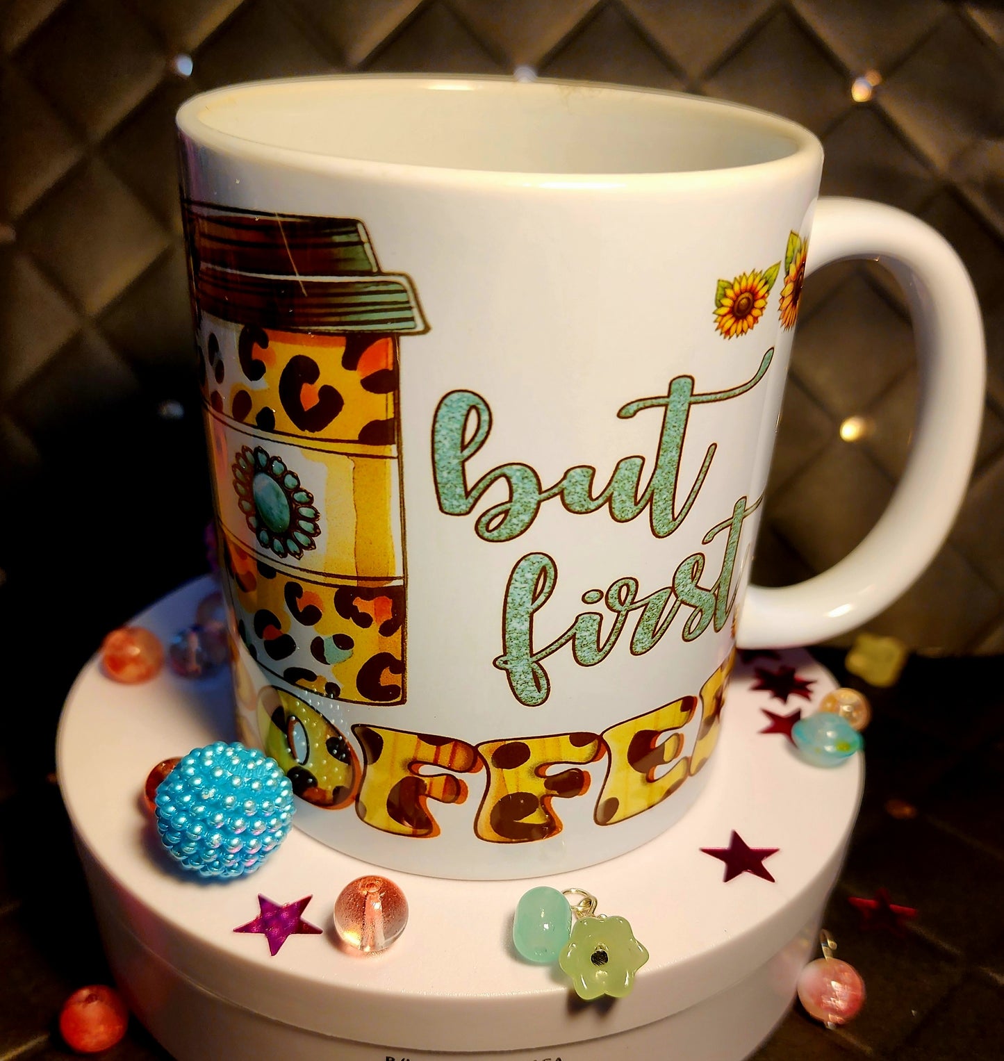 COFFEE MUG - Highland cow - But first coffee
