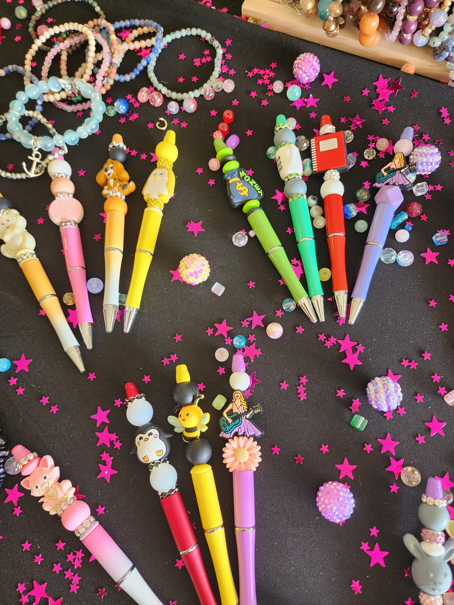 Handmade Beaded Pens