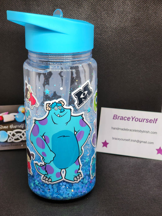 DRINK BOTTLE - KIDS CARTOON (acrylic))