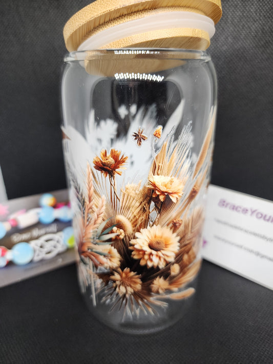 FLOWERS - rustic (glass)