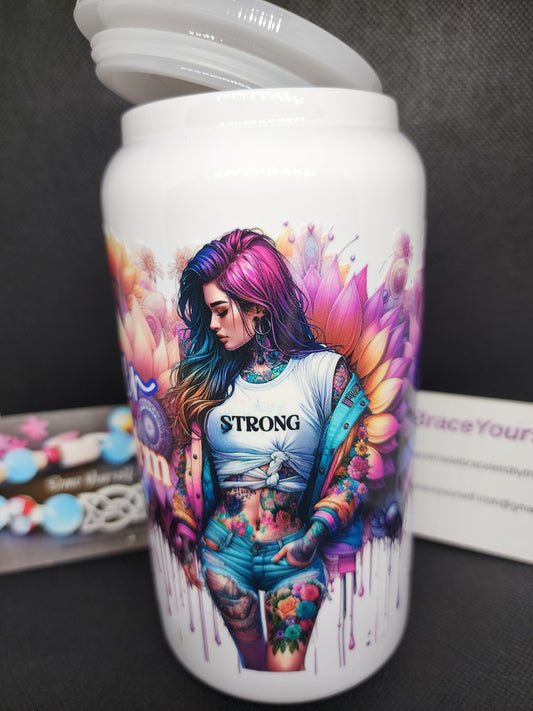 TATTOO GIRL #3 (stainless steel)