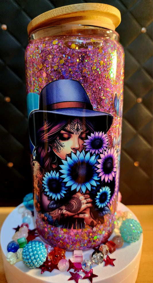 SNOWGLOBE 20oz JUST BREATH (glass)