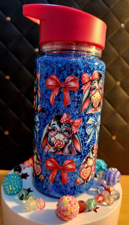 SNOWGLOBE DRINK BOTTLE - EYORE (acrylic)