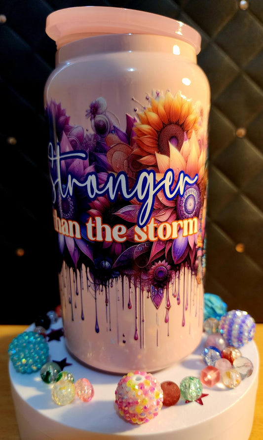 TUMBLER - STRONGER THAN THE STORM (stainless steel)