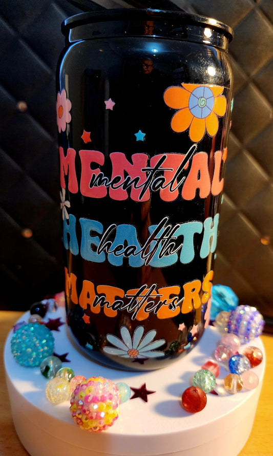 TUMBLER - Mental Health Matters (acrylic)