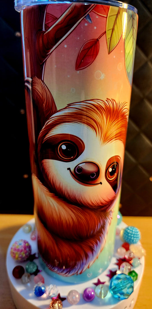20oz TUMBLER - Baby sloth (stainless steel)