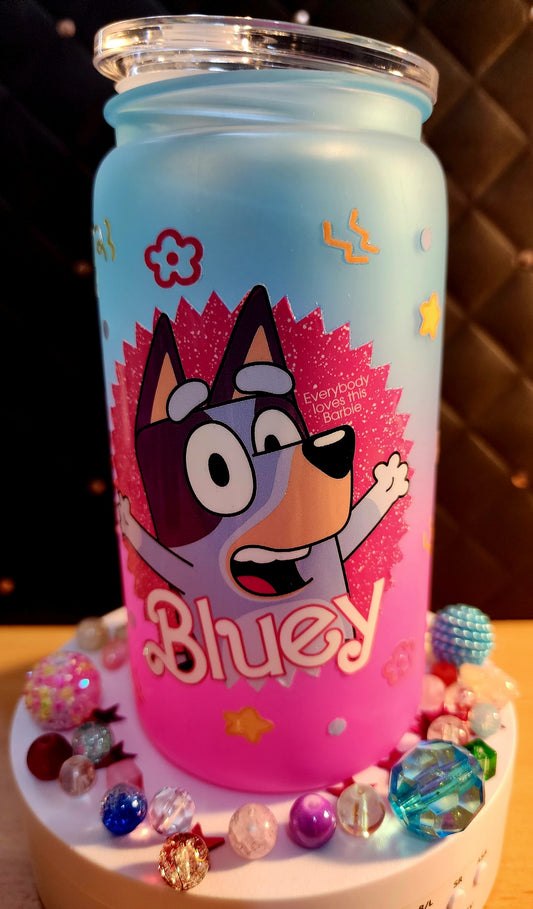 TUMBLER - Bluey and Bingo (acrylic)