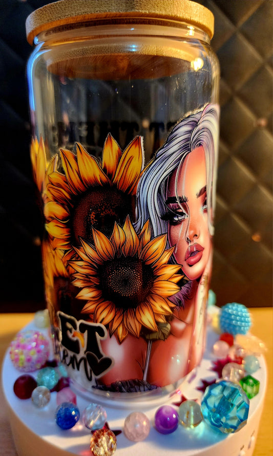 TUMBLER - Let them - (glass)