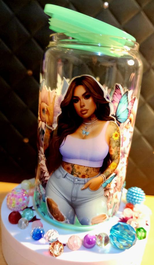 TUMBLER -  I'm the designer of my own destiny (acrylic)