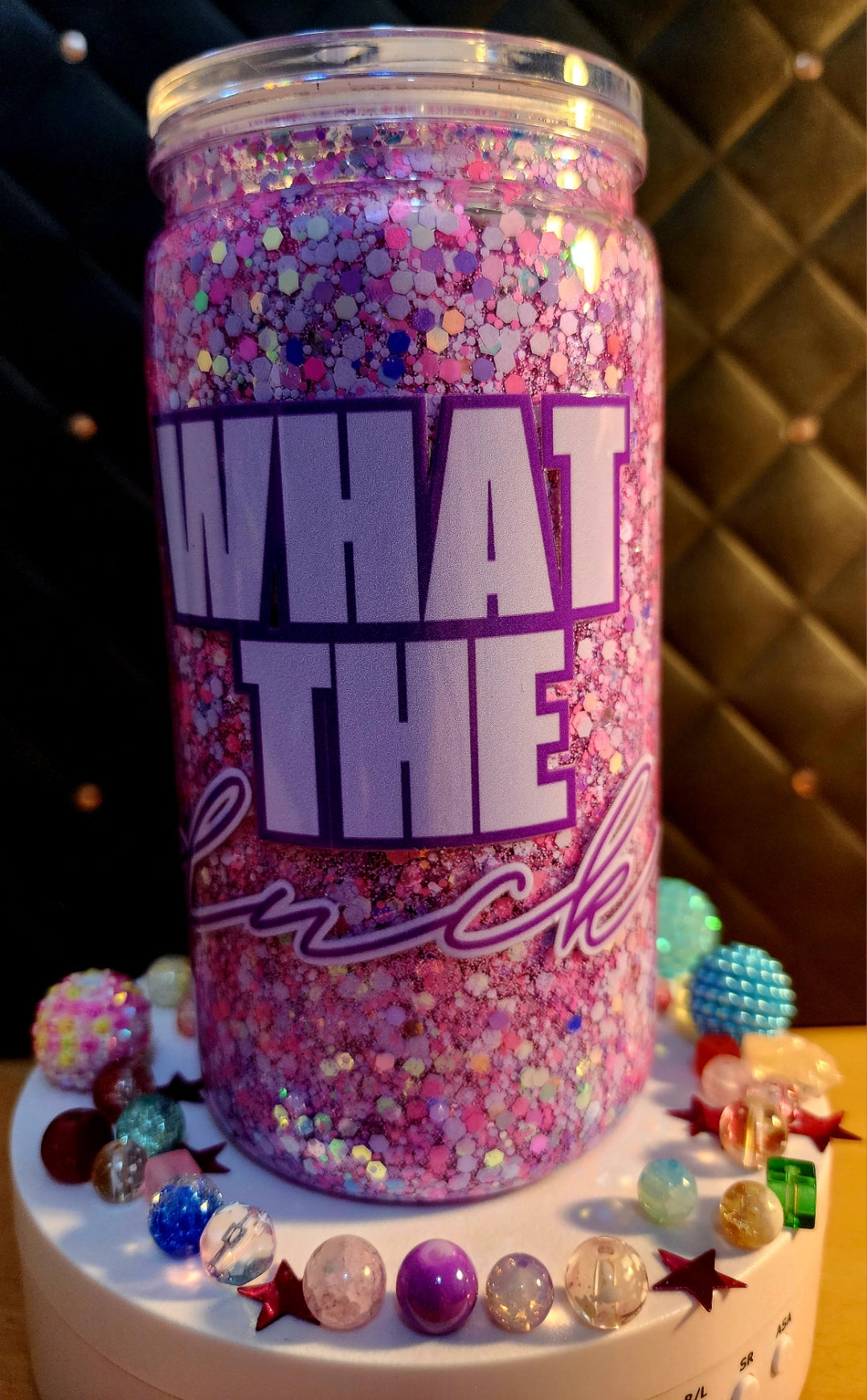 SNOWGLOBE TUMBER - What the Duck (glass)