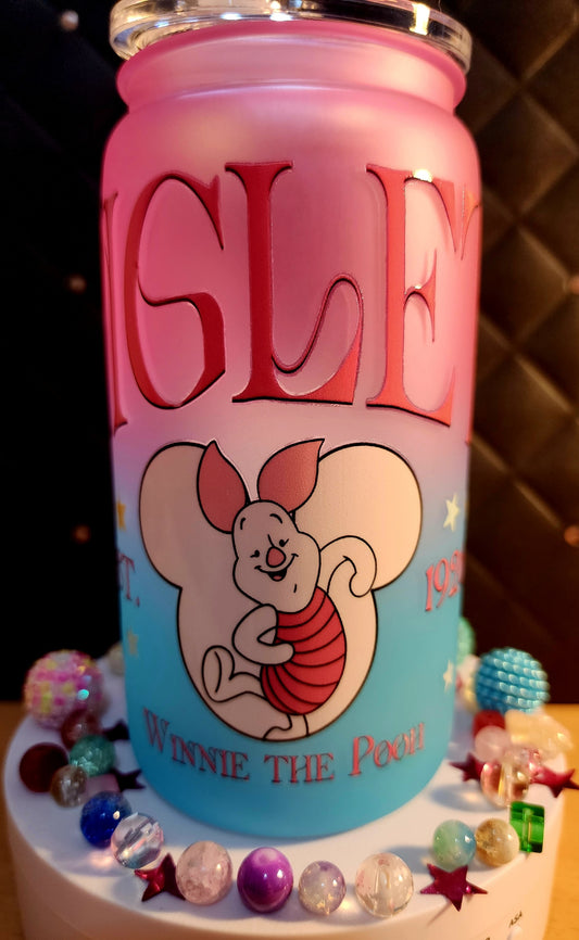 TUMBLER - Piglet (ombre acrylic)