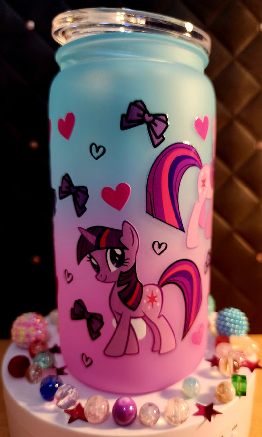 TUMBLER - My little pony (ombre acrylic)