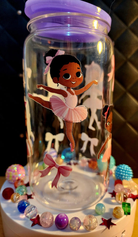 TUMBLER - Little ballerinas (acrylic)