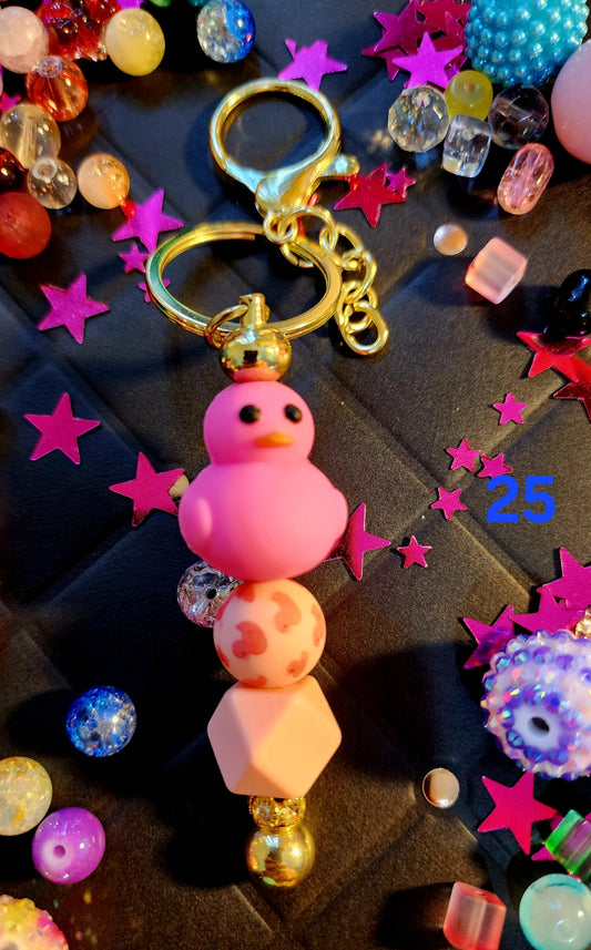 Beaded Keychain #25