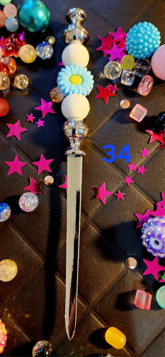 Beaded Letter Opener #34