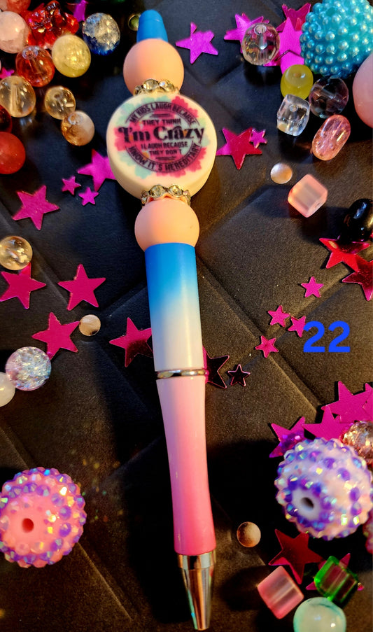 Beaded Pen #22
