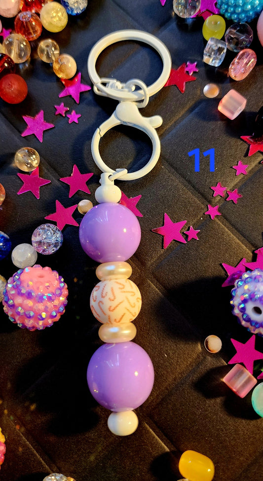 Beaded Keychain #11