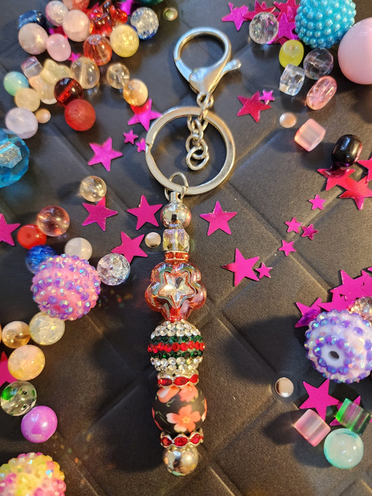Beaded Keychain #12