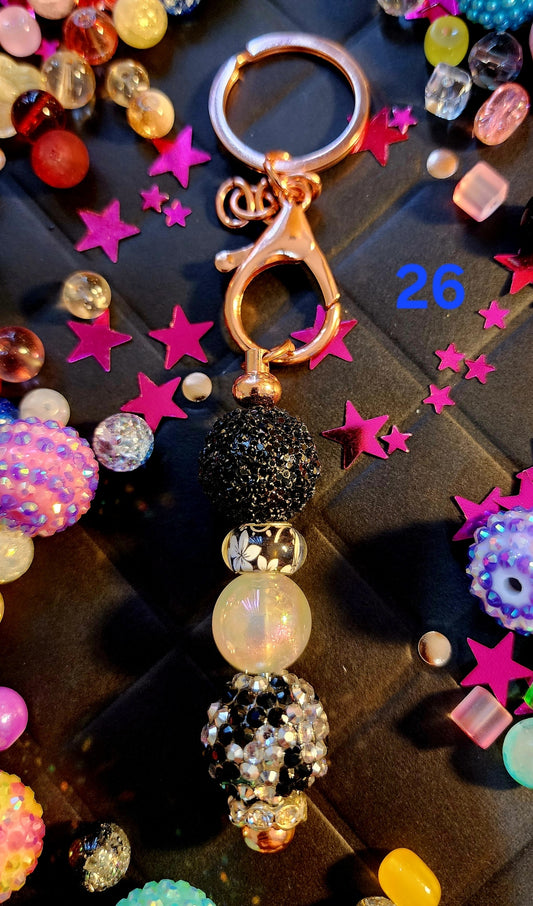 Beaded Keychain #26