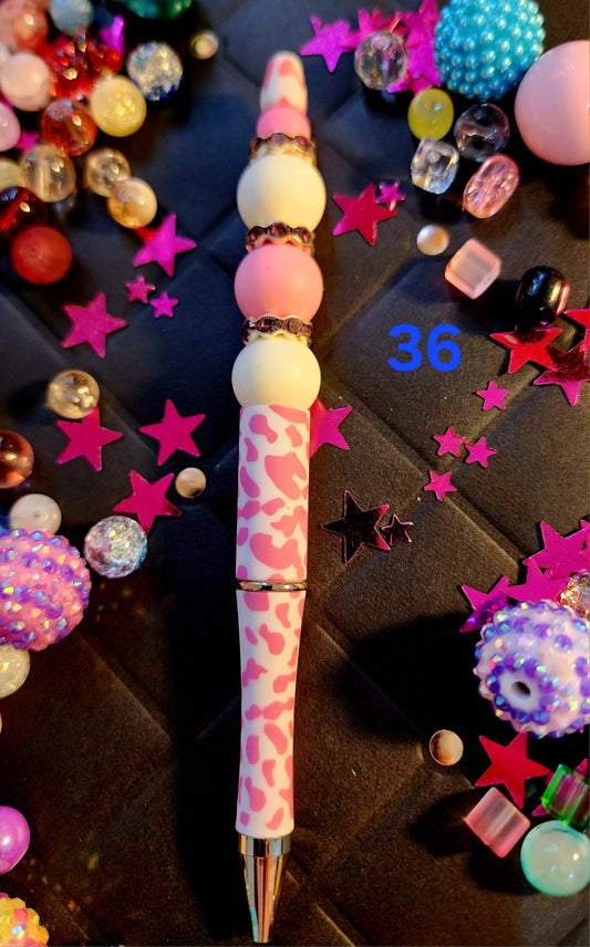 Beaded Pen #36