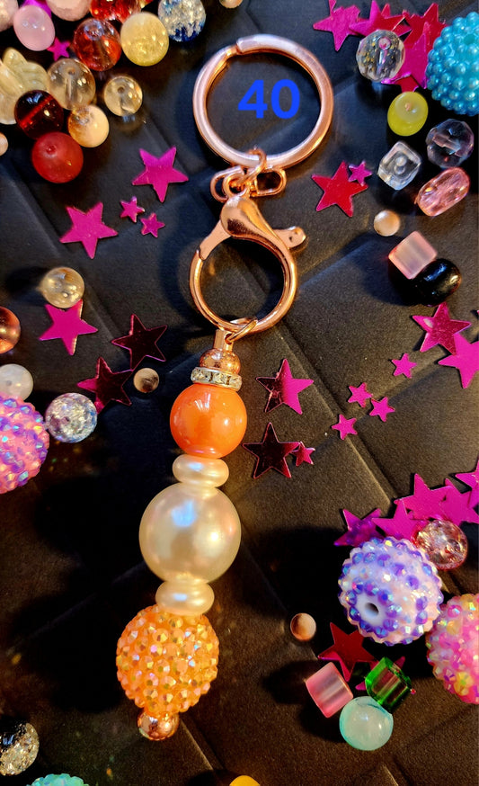 Beaded Key Chain #40
