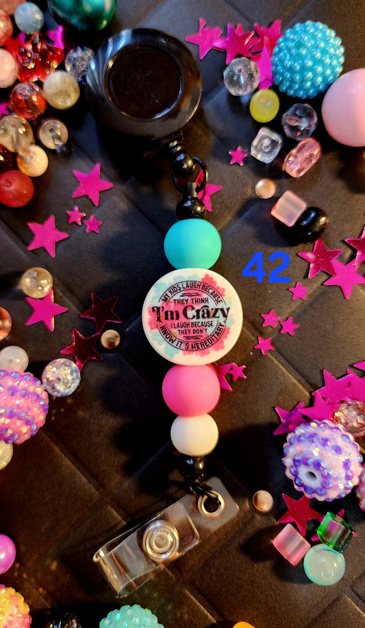Beaded Keychain #42