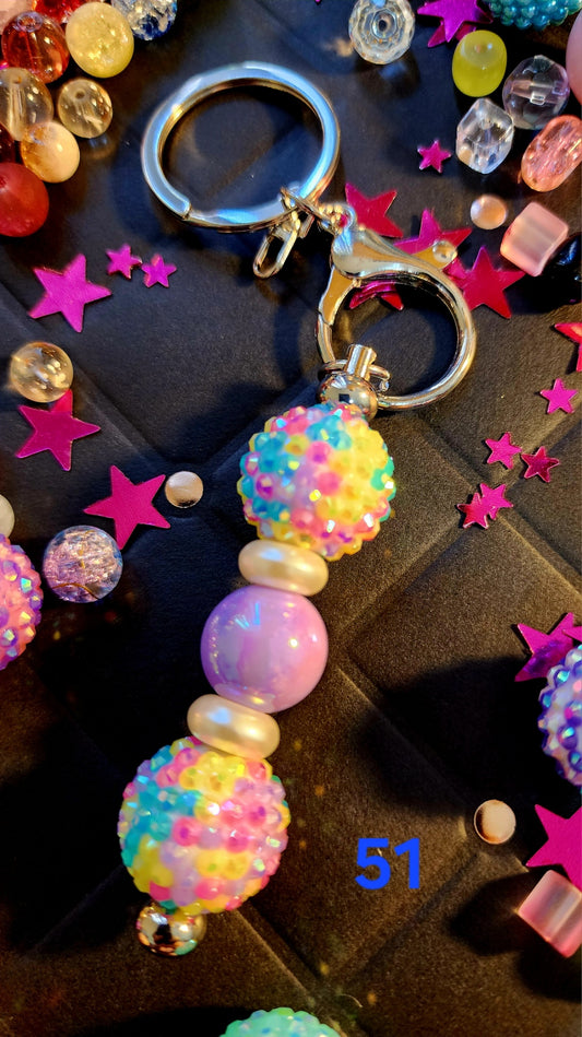 Beaded Keychain #51