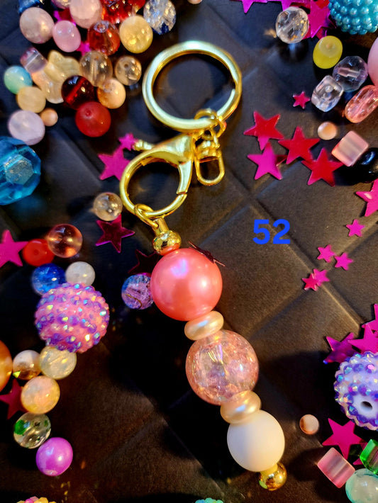 Beaded Keychain #52