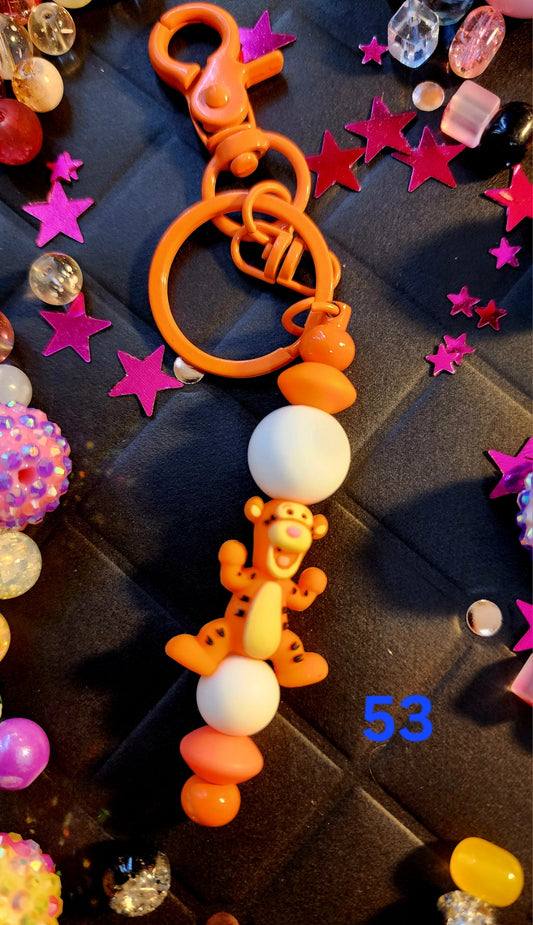 Beaded Keychain #53