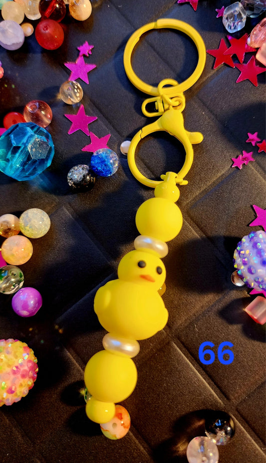 Beaded Keychain #66