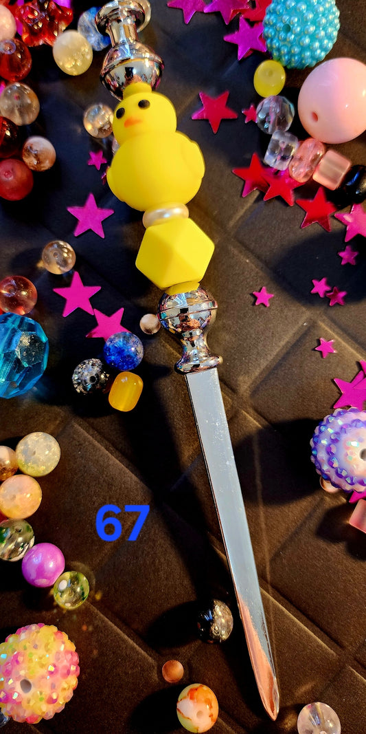 Beaded Letter Opener #67