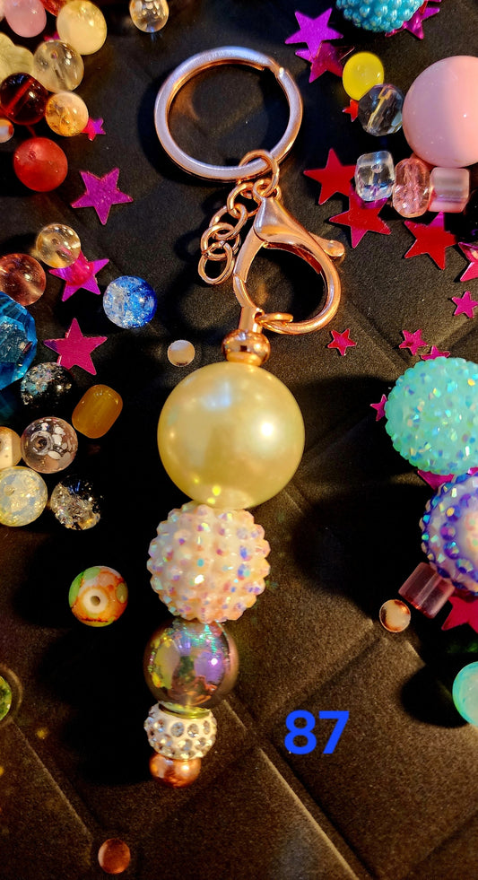 Beaded Keychain #87